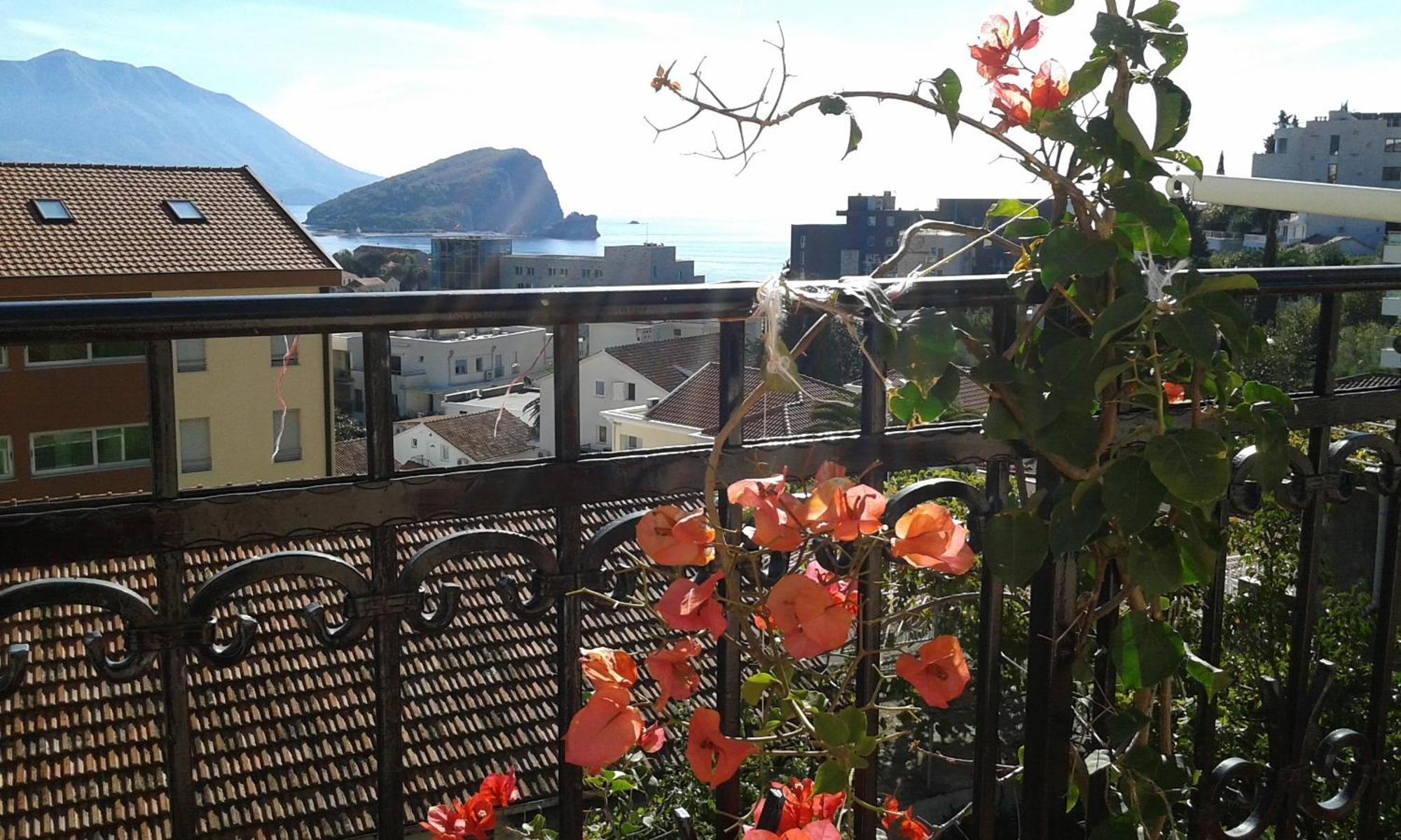 Apartmani Vila Marija Budva Exteriör bild
